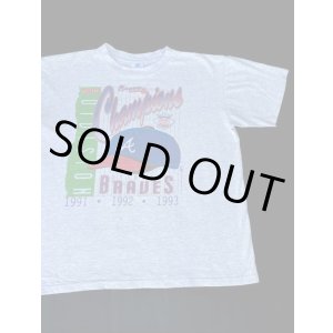 画像: 90s MLB ATLANTA BRAVES OFFICIAL VTG T-SHIRT LIGHT GRAY L