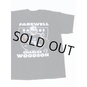 画像: NFL RAIDERS FAREWELL CHARLES WOODSON T-SHIRT BLACK XL