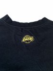 画像6: NBA LOS ANGELES LAKERS OFFICIAL OVER PRINT T-SHIRT BLACK XL