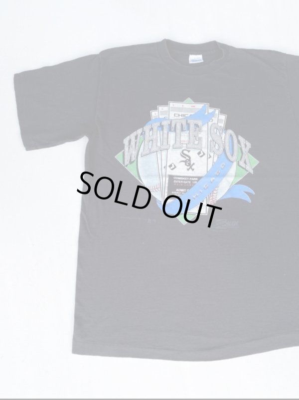 画像2: 1990 CHICAGO WHITE SOX OFFICIAL VTG T-SHIRT BLACK M