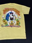 画像1: 80s BUD LIGHT OFFICIAL VTG T-SHIRT LIGHT YELLOW M