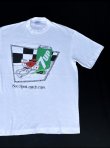 画像1: 80s 7UP OFFICIAL "SEE SPOT CATCH RAYS" VTG T-SHIRT WHITE L