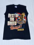 画像1: 1990 HARLEY DAVIDSON BEST OF THE BREED VTG TANK TOP BLACK M