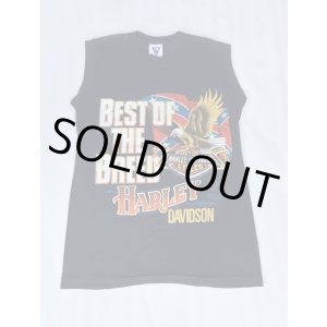 画像: 1990 HARLEY DAVIDSON BEST OF THE BREED VTG TANK TOP BLACK M