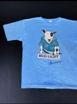 画像2: BUD LIGHT OFFICIAL SPUDS MACKENZIE VTG T-SHIRT LIGHT BLUE XL