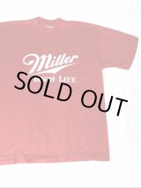 画像: MILLER HIGH LIFE OFFICIAL VTG T-SHIRT RED XL