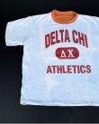 画像2: DELTA CHI ATHLETICS VTG REVERSIBLE T-SHIRT WHITE×ORANGE XL