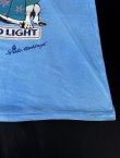 画像3: BUD LIGHT OFFICIAL SPUDS MACKENZIE VTG T-SHIRT LIGHT BLUE XL