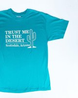 画像: 90’s TRUST ME IN THE DESERT VTG T-SHIRT EMERALD GREEN XL