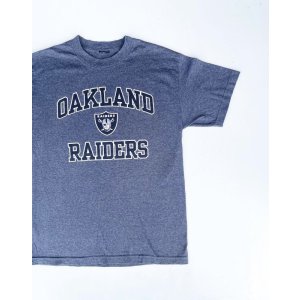 画像: OAKLAND RAIDERS T-SHIRT CHARCOAL GRAY