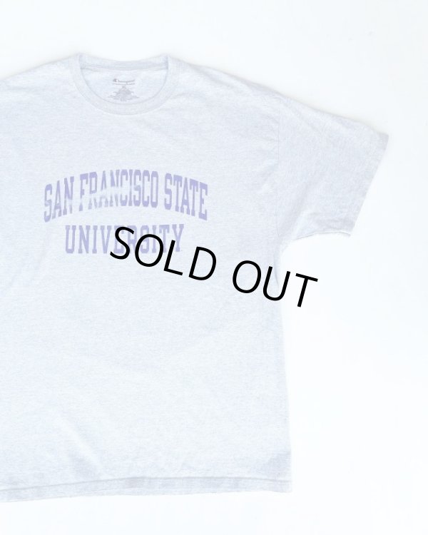 画像1: SAN FRANCISCO STATE  UNIVERSITY CHAMPION T-SHIRT GRAY XL