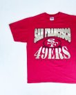 画像2: 90’s SAN FRANCISCO 49ERS VTG T-SHIRT RED L