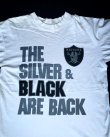 画像3: RAIDERS THE SILVER&BLACK ARE BACK VTG T-SHIRT WHITE 