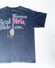 画像1: 1995 ROLLIN HARD REAL WOMEN RIDE LOW VTG T-SHIRT BLACK L