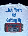 画像7: 1995 BUD LIGHT BEER I LOVE YOU MAN VTG T-SHIRT GRAY XL