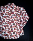 画像5: Nos 70s SCHLITZ BEER VTG PATTERNED ALL OVER LONG SLEEVE SHIRT  L