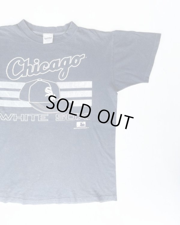 画像1: 1991 CHICAGO WHITE SOX VTG OFFICIAL T-SHIRT BLACK L