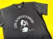 画像1: SIXHELMETS BUNNY’S HOLL COMPANY” LIFE IS ENTERTAINMENT” T-SHIRT BLACK