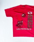 画像2: SAN FRANCISCO 49ERS VTG T-SHIRT RED L