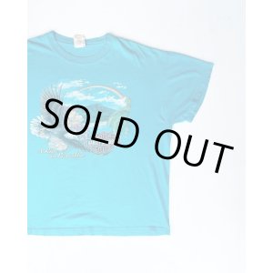 画像: HARLEY DAVIDSON A RIDE IN PARADISE OFFICIAL VTG T-SHIRT SAXE BLUE 