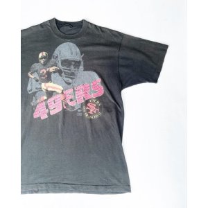 画像: SAN FRANCISCO 49ERS VTG T-SHIRT BLACK 