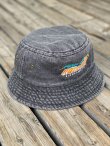 画像3: SIXHELMETS"KEEP ON ROLLING"BUCKET HAT BLACK DENIM