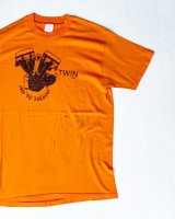 画像: 1929 TO PRESENT V-TWIN CYCLE SUPPLY VTG T-SHIRT ORANGE 