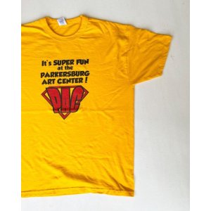 画像: PAC IT’s SUPER FUN AT THE PARKERSBURG ART CENTER! VTG T-SHIRT YELLOW M