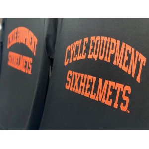 画像: SIXHELMETS CYCLE EQUIPMENT T-SHIRT  SF GIANTS ORANGE×BLACK