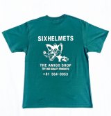 画像: SIXHELMETS“THE AMIGO SHOP”SOUVENIR T-SHIRT MOSS GREEN