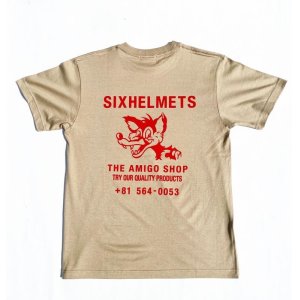 画像: SIXHELMETS“THE AMIGO SHOP”SOUVENIR T-SHIRT SAND BEIGE