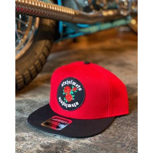 画像: SIXHELMETS ROSE CAP RED×BLACK