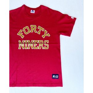 画像: SAN FRANCISCO FORTY NINERS  VTG T-SHIRT RED M