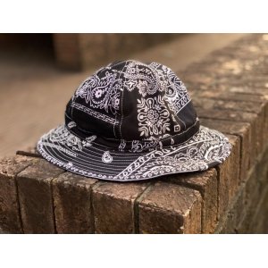 画像: US BANDANA REMAKE ARMY HAT BLACK