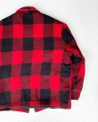 画像6: WOOLRICH BAFFALO CHECK VTG WOOL JACKET RED×BLACK  XL