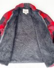 画像4: WOOLRICH BAFFALO CHECK VTG WOOL JACKET RED×BLACK  XL