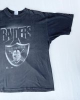 画像: NFL OAKLAND RAIDERS  VTG T-SHIRT  BLACK XL