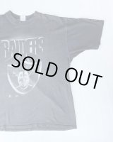 画像: NFL OAKLAND RAIDERS  VTG T-SHIRT  BLACK XL