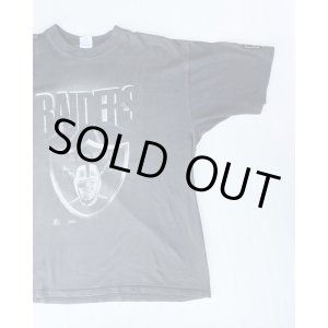 画像: NFL OAKLAND RAIDERS  VTG T-SHIRT  BLACK XL