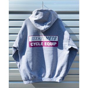 画像: SIXHELMETS CYCLE EQUIP HOODIE GRAY