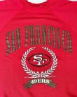 画像3: NFL SAN FRANCISCO 49ERS VTG SWEATSHIRT RED M