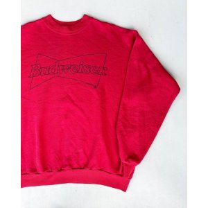 画像: BUDWEISER VTG SWEATSHIRT RED XL