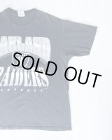 画像: 1995 NFL OAKLAND RAIDERS  VTG T-SHIRT  BLACK XL