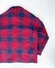 画像4: 70s PENDLETON VTG WOOL JACKET RED L