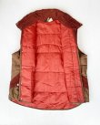 画像5: WRANGLER VTG PUFFY VEST BROWNxDARK BROWN