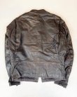 画像11: 60s BROOKS LEATHER VTG SINGLE RIDER'S JACKET BLACK 