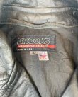 画像3: 70s BROOKS LEATHER VTG DOUBLE RIDER'S JACKET BLACK 42