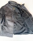 画像9: 60s BROOKS LEATHER VTG SINGLE RIDER'S JACKET BLACK 