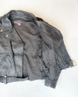 画像8: 70s BROOKS LEATHER VTG DOUBLE RIDER'S JACKET BLACK 42