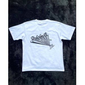 画像: SIXHELMETS CHOPPERS T-SHIRT DRAWN BY HOODOOMAN WHITE